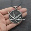 Pendant Necklaces 12pcs Gothic Wizard Witch Men's Necklace Wild Wolf Bird For Boyfriend Gift