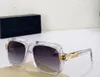 Vintage Square Sunglasses Orange GoldBrown Lens 607 Men Fashion Hip hop Sunglasses uv400 protection with box9108961