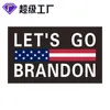 DHL Yeni Git Lets Brandon 3 * 5 Feet Trump Seçim Bayrak Çift Taraflı Başkanlık Bayrağı 150 * 90 cm 2024 Biden SXM3