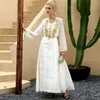 Vêtements Ethniques S023 Or Tissus Tissés Diamant Dubaï Robes De Soirée Robe De Soirée Caftan Marroqui Abayas Musulman Uae 2023 Robe Marocaine Fe