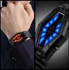 Anime öde järn män klocka ledd digital armbandsur för män cosplay unisex vattentät mode klockor halloween julklapp g1022