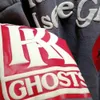 Hoodies Lucky me i see ghosts Hoodie Red Heart Feel Logo Sweatshirts Pullover Men Women Foam print 3D209e