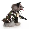 Halloween Dog Costume Funny Dog Apparel Clothes Pirate Pet Cosplay Costumes Fun Wig Party Costuming Novelty Clothing for Small Dogs Panda Raccoon Wholesale A280