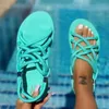 2021 kobiet designerskie sandały modne dziewczęce sandały z odkrytymi palcami buty z koronką krzyżową letnia plaża seksowne odkryte obuwie najwyższej jakości W2