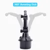 Universal Car Cup Mount Mobile Phone Holder Stand Adjustable Angle Cradle for iPhone 5/6/7/8 Pus XR XS Cellphone GPS PSP for Tesla Model 3 Y X S BMW Benz RAV4 Accessories