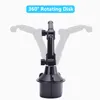 Universal Car Cup Mount Mobiltelefonhållare Stativ Justerbar 360 graders vinkelvagga till iPhone 5/6/7/8 PUS XR XS 3.5-7 "Xiaomi Huawei Mobiltelefon GPS PND PSP