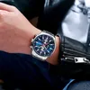 Zegarki dla mężczyzn Top Luxury Brand Curren Quartz Mens Watch Sport Wodoodporne Zegarki Wrist Chronograf Data Relogio Masculino 210804