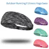 Quicky Dry Confetti Sport Sweat Sweatband Headband Unisex Yoga Gym Hairband Wide Elastic Hair Wraps Outdoor Running Fitness Head Bands Headwear L729O78
