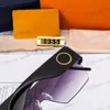 Occhiali da sole da esterno 2021 Occhiali da sole firmati da spiaggia Oversize moda oculare da uomo da donna UV400 occhiali da festa di alta qualità con scatola