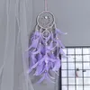 Feather Dream Catch Catch Home Work Hang Light Christmas Ornament Dekoracja