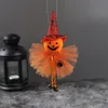 Parti Malzemeleri Cadılar Bayramı Dekorasyon Asılı Kabak Hayalet Cadı Kedi Bebek Kolye Korku Evi Bar Süsler 877 B3