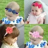 Аксессуары для волос 3pcs/Set Born Baby Elastic Glitter Headband Girls Big Bowknot Band Matdler Headwear Kids 2022