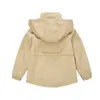 Spring Kids Jackets For Boys British Style Mid-length Trench Coat Baby Girls Outerwear Toddler Children Hooded Jacket 2 4 6 8 Y H0909