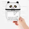 Portable Mini Panda Po Printer Wireless Thermal Bluetooth Mobiltelefonkontroll PO Label Memo -felproblem Skrivare6809110