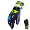 womens leather ski gloves