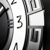 大振れアクリルクォーツサイレント壁掛け時計モダンなデザイン振り子ウォールウォッチクロックステッカーリビングルーム装飾210930