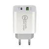 Cargador de pared PD de 20W Adaptador de carga rápida TIPO C USB EE. UU. Reino Unido UE AU Enchufe para Iphone 11 12 Pro Max1