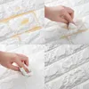 Tapeten Selbstklebende 3D-Wandaufkleber DIY Ziegel Wohnzimmer TV Sofa Hintergrund Dekor PE-Schaum wasserdicht für Kinder