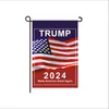 President Donald Trump 2024 Flagga 30 * 45cm Maga Kag Republikanska USA Flaggor Anti Biden Biden Biden Funny Garden Campaign Banner G31701