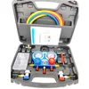 Set di strumenti manuali professionali per R134 R22 R404A R407C Kit di refrigerazione CAR Diagnostico A/C GIUNDOLD CARICOLO HVAC CONDAZIONE DI CONDAZIONE SETTA
