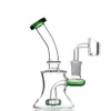 Bong in vetro da 6 pollici Dab Rigs Beaker Hookah Giunto femmina da 14 mm