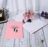 3D Pop Up Card Érable Rouge Cadeaux Faits À La Main Couple Pensant À Vous Cartes Fête De Mariage Anniversaire Amour Saint Valentin Carte De Voeux SN2739