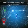 GPS سيارة تعقب الأمن إنذار 6000mAh للماء IP65 المغناطيس مراقب الصوت في الوقت الحقيقي المسار مدى الحياة