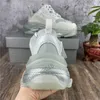 Flash Deal Paris 2021 Clear Sole Triple-s Casual Shoes Leisure Dad Trainers Platform Nvyhujf Bottom Sneakers för män Kvinnor Chaussures Scarpes