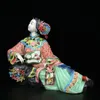 Dekorative Objekte Figuren klassische Damen Frühling Handwerk bemalt Kunst Figur Statue Keramik antike chinesische Porzellan Figur 2831