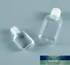 Transparente Verpackungsflaschen, Reise-Mini-Plastikflasche mit Flip-Top-Verschluss, 60 ml, durchsichtige Sechs-Flaschen-Flasche, Händedesinfektionsmittel, Make-up-Probenflaschen, Fabrikpreis, Expertendesign