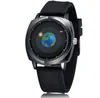 Reloj de marca Addies Diseño creativo de moda CWP Relojes de cuarzo para hombre 42 mm Único Sun Moon Dial Reloj de correa de calidad fina Sorpresa Gif255m
