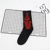 Hip Hop Style hommes lettre chaussettes 3 Styles décontracté coton respirant chaussette pour cadeau fête prix de gros