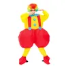 Costume de poupée de mascotte Costume gonflable de clown adulte pour Pourim Halloween Costumes de fête de jeu de rôle Combinaison fantaisie femme homme drôle Carnaval Sui