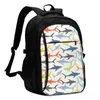 mochilas de tiburon para la escuela