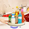 Küche Lagerung Organisation Home Korb Flasche Dosen Caster Display Ständer Halter Werkzeug Organizer Einstellbar 360 Drehen