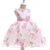 Retail Frock Boutiques Floral Girls Wedding Dress Cute Embroidery Appliques Teenage Girls Communion Birthday Dress L1851 Q0716