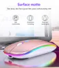 2.4GHz Mute Mouse Wireless Mouse Opto-Electronic Mice USB аккумулятор RGB 1600DPI 4 ключей мыши для портативного компьютера ПК