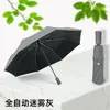 Green Automatic Sun Umbrella Beach Folding Umbrellas Rain Women Parasols Windproof Clear Ladies Sunny Gift Ideas