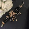 2021 Brand Fashion Jewelry Women Pearls Party Jewelry Black Crystal Beads Spring Show Design Yellow Star Snowflake Luxury6334465