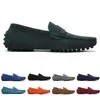 STYLE45 패션 남자 실행 신발 블랙 블루 와인 레드 통기성 편안한 망 트레이너 캔버스 신발 스포츠 스 니커 러너 크기 40-45