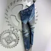 Men's Jeans Pantalones Vaqueros SA09181 Para Hombre, Ropa De Moda Marca Famosa Lujo, Diseño Europeo, Estilo Fiesta, 2022