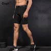 Running Shorts Mężczyźni Push Rozmiar legginsów Sport Kompresyjne Trening Fitness Man Man Man Oddychający szybki suszący krótki krótki