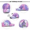 Paardenstaart Hoeden voor Dames Baseball Caps Zomer Tie Dye Ademend Zonbescherming Casual instelbaar