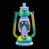 Lantern Hookah Fumador Acessórios Forma Única Tubulação de Água Bubbler Dab Rig Rig Rigs Petróleo Bong Tubos Forte e Durável