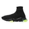 Zapatos de diseñador Triple S zapatillas de deporte calcetín entrenadores de velocidad para hombres mujeres casual Lace Up Black Clearsole para hombre Plate-forme lujo
