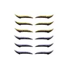 6/12pcs Eyelid Line Stick Reusable Eyeliner Stickers Cat Eyes Wing-Tip Sticker Kit Lazy Person Eye Liner Makeup