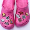 Soft PVC Cartoon Croc Shoe Charm Lady Hot Selling Products For Kids