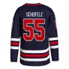 2021 Odwróć Retro Szary Koszulki Hokejowe 55 Mark Scheifele 26 Blake Wheeler (C) 33 Dustin Byfuglien Heritage Klasyczne Białe Koszulki Światło Blue S-XXXL