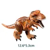Животные юрские динозавров мир трицератопс VelociRaptor Rex собирает фигуру здание блоков кирпичи игрушки для детей Y1130