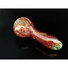 3.5" factory new design glass smoking pipes spoon style wholesale